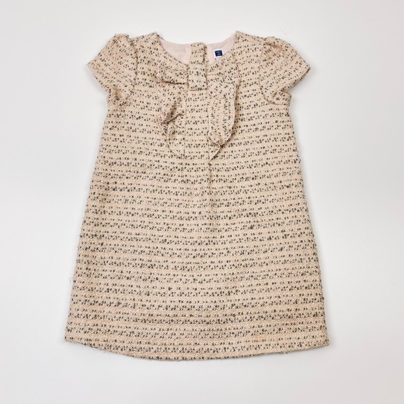 JANIE and JACK Girls Woven Pink Dress size 3 - Picture 3 of 12